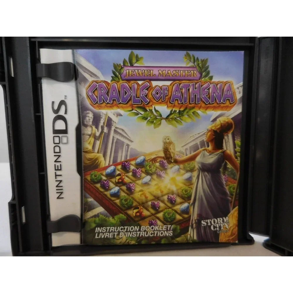 Nintendo DS Jewel Masters Cradle of Athena Complete with Manual Guitar Rock Tour
